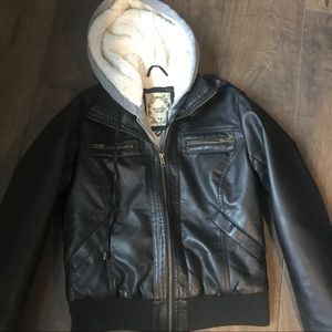 [ MAREZZI ] LEATHER JACKET